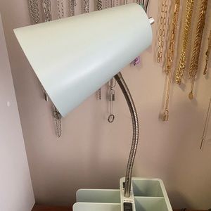 Teal Desk Lamp